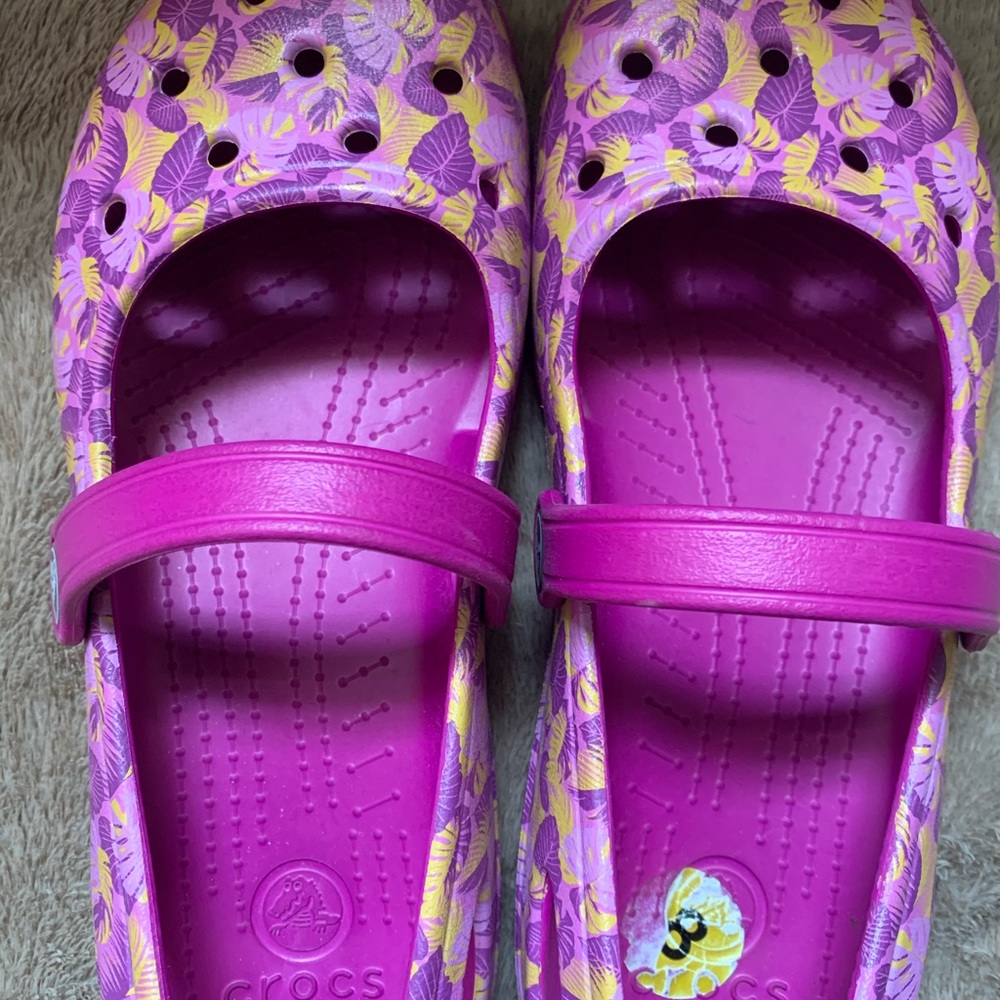 Floral Crocs